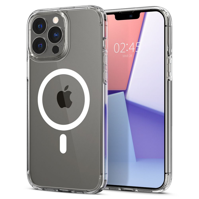 Spigen Ultra Hybrid Mag MagSafe Apple iPhone 13 Pro ümbris, valge