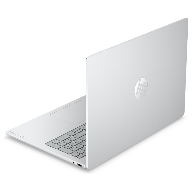 HP OmniBook 3 16-bu0057ngx 16" WUXGA sülearvuti, Intel Core Ultra 5 225U, 16 GB RAM, 512 GB SSD, Windows 11 Home, saksa klaviatuur (QWERTZ), hõbedane
