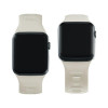 3mk silikoonist kellarihm Apple Watchile 42/44/45/49 mm, beež