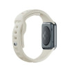 3mk silikoonist kellarihm Apple Watchile 42/44/45/49 mm, beež