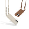 Tech-Protect MagNecklace MagSafe ümbris nööriga Apple iPhone 16 jaoks, beež