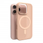 Puro Daylight MagSafe silikoonümbris iPhone 16 Pro Max jaoks, beež