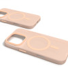 Puro Daylight MagSafe silikoonümbris iPhone 16 Pro Max jaoks, beež