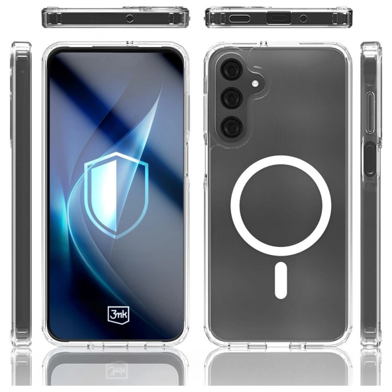 3MK Armor MagCase Samsung Galaxy A17 4G / 5G, läbipaistev