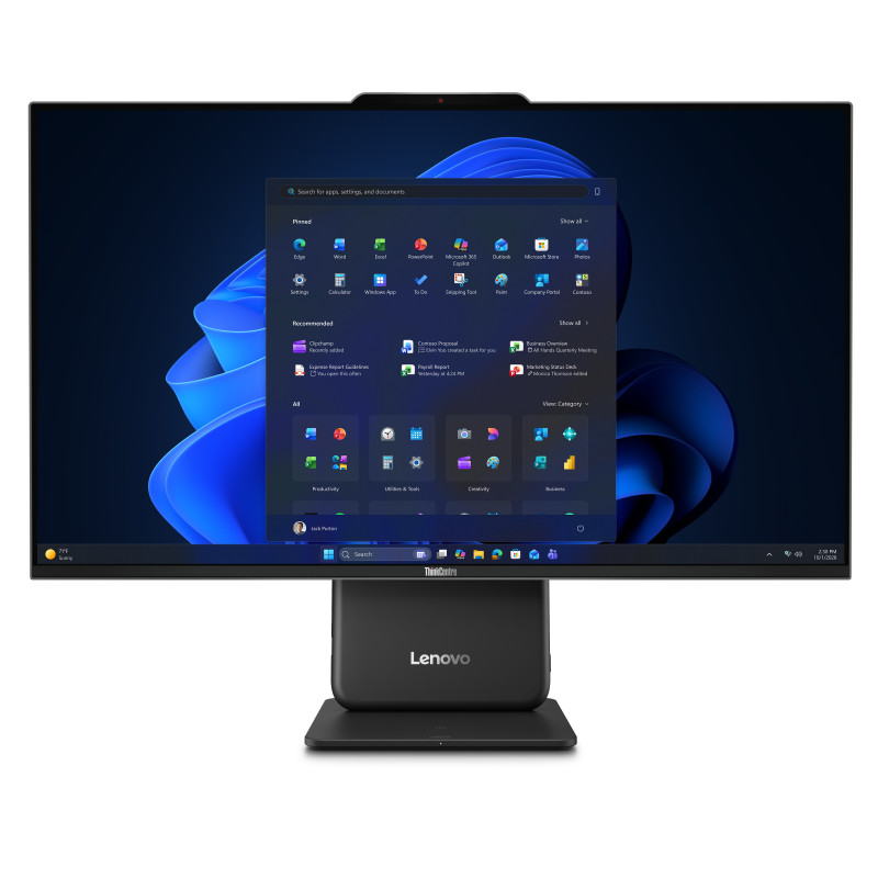 Lenovo ThinkCentre neo 50a 27 Gen 7 13RU0012GE kõik-ühes arvuti, 27" Full HD, Intel Core 5 320, 16 GB RAM, 512 GB SSD, Windows 11 Pro (DE)