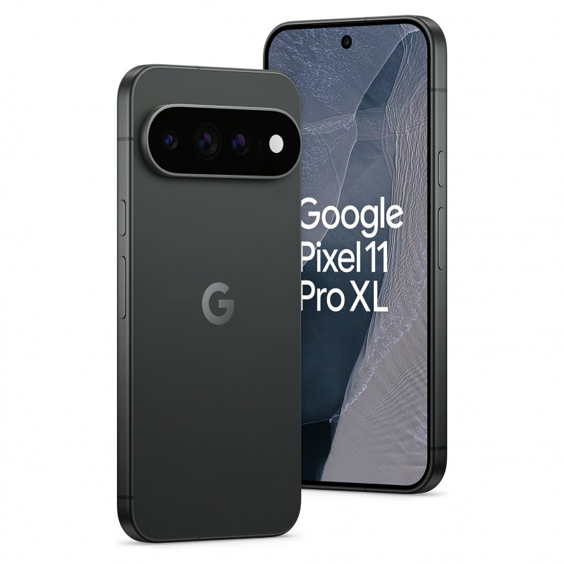 Google Pixel 11 Pro XL GA11756-GB 5G nutitelefon, kahe SIM-kaardiga, 16 GB RAM, 1 TB, 6,8" OLED, Obsidian