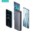 USAMS PB59 US-CD165 akupank 30000 mAh, 65 W, 2x QC3.0 + PD, must, USB-C–USB-C kaabliga