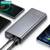 USAMS PB59 US-CD165 akupank 30000 mAh, 65 W, 2x QC3.0 + PD, must, USB-C–USB-C kaabliga