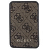 Guess GUPB10DP4GEGW kaasaskantav akupank 10000 mAh, 18 W, 4G Leather Metal Logo, pruun