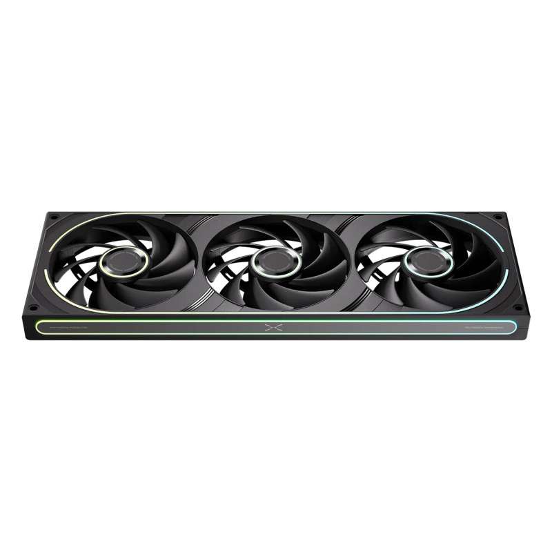 TRYX FOBR 360 mm ARGB korpusetõmbur, PWM, 3-in-1, must