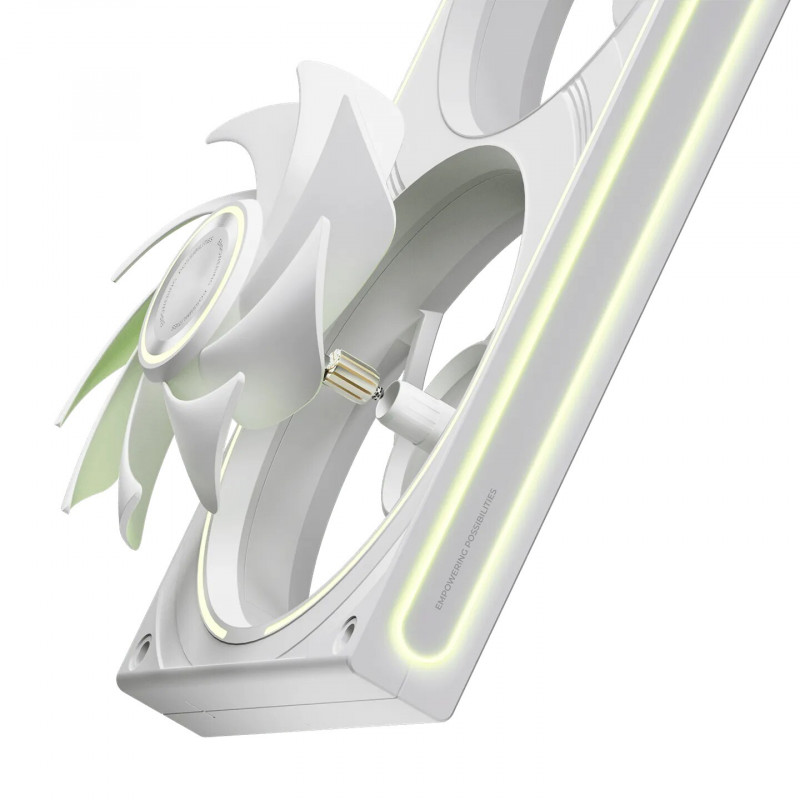 TRYX FOBR 360 mm ARGB korpuseventilaator, PWM, 3-in-1, valge