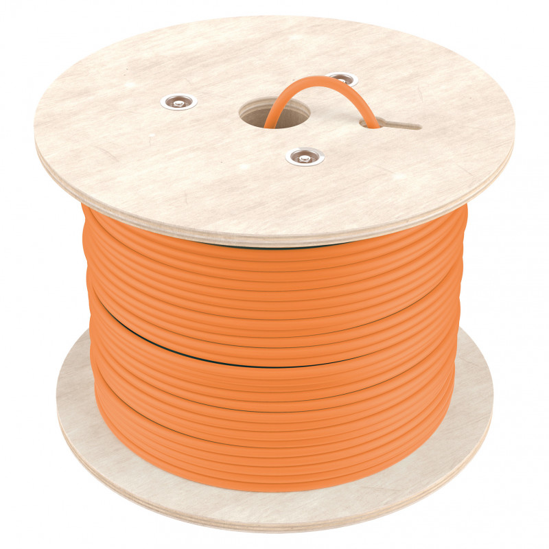 Equip 404553 Cat7 S/FTP paigalduskaabel, 1000 m, halogeenivaba (LSZH), oranž