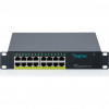 DIGITUS DN-95334 10 Gigabit 16-porti haldamata PoE+ lüliti (120 W)