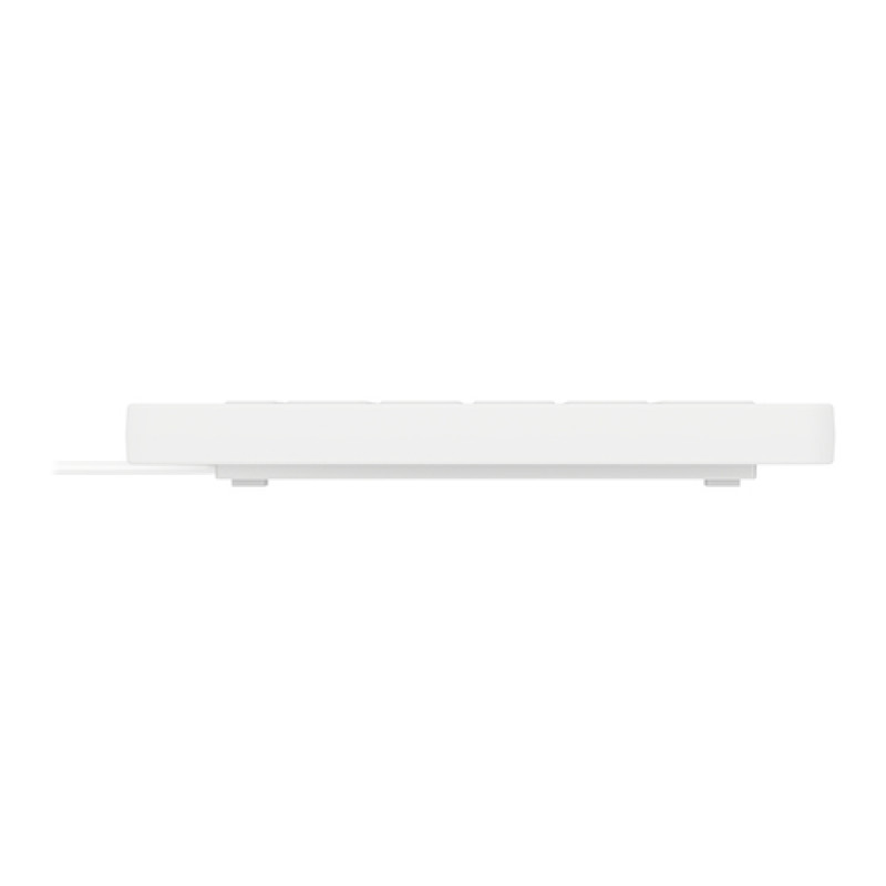 Active Key AK-C7412 USB-klaviatuur, prantsuse paigutus, valge