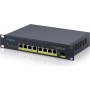 DIGITUS DN-95333 10 Gigabit 8-pordiline haldamata PoE+ lüliti (80 W)