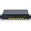 DIGITUS DN-95333 10 Gigabit 8-pordiline haldamata PoE+ lüliti (80 W)