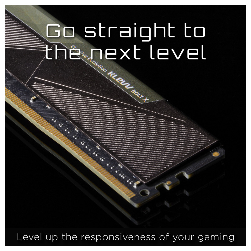 Klevv BOLT X KD48GU880-36A180U DDR4 mälukomplekt, 16 GB (2 x 8 GB), 3600 MHz