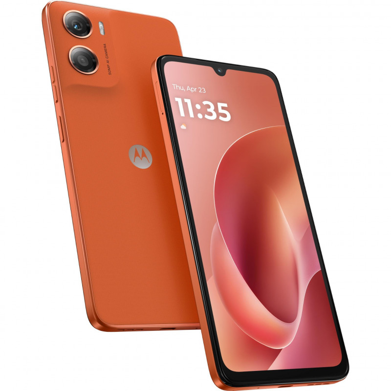 Motorola XT2535-3 Moto G06 4G nutitelefon, 4 GB RAM, 64 GB, oranž (EU)