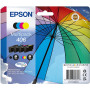 Epson 406 Umbrella C13T17G64010 originaalne 4-värviline tindikasseti komplekt, 6 ml