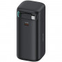 USAMS US-CD216 XMF Series kaasaskantav akupank 18000 mAh, PD 45W kiirlaadimine, USB-C kaabliga, must