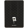 Karl Lagerfeld KLFC10SAKHPKK Saffiano Monogram Ikonik ümbris Apple iPad 10.2 (7., 8., 9. põlvkond), must