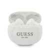 Guess GUTWS1CWHTWS juhtmevabad kõrvasisesed kõrvaklapid dokkimisjaamaga, Bluetooth 5.0, valge