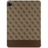 Guess GUFCP12PS4SGW ümbris Apple iPad Pro 12.9 jaoks (2020/2021/2022, 4./5./6. põlvkond), 4G Stripe Allover, pruun