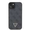 Guess GUHCP15MP4TDSCPK Apple iPhone 15 Plus / 14 Plus kõvakate, Crossbody 4G Metal Logo, must
