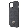Guess GUHCP15MP4TDSCPK Apple iPhone 15 Plus / 14 Plus kõvakate, Crossbody 4G Metal Logo, must