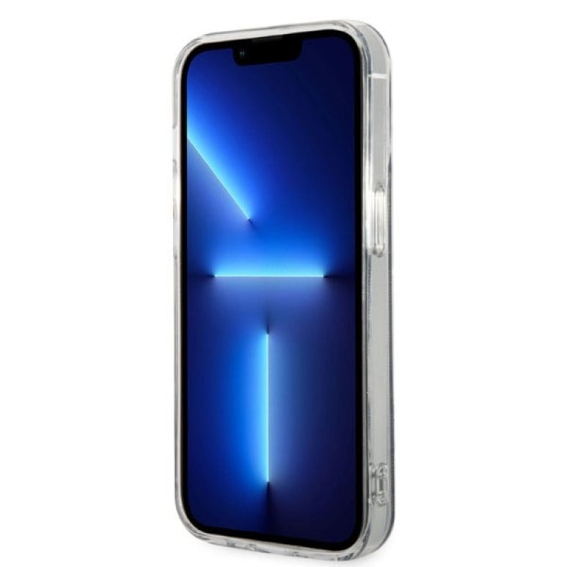 Guess GUBPP14LH4EACSK ümbris + juhtmeta laadija Apple iPhone 14 Pro must hardcase, 4G Print, MagSafe