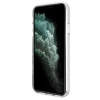 Guess GUBPN61H4EACSW ümbris + juhtmevaba laadija Apple iPhone 11 jaoks, 4G Print, pruun kõva ümbris, MagSafe