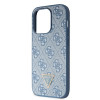 Guess GUHCP14XP4TDSCPB Apple iPhone 14 Pro Max sinine kõvakate, Crossbody 4G Metal Logo