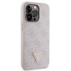 Guess GUHCP13LP4TDSCPP Apple iPhone 13/13 Pro roosa kõvakate, Crossbody 4G Metal Logo