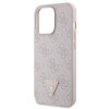 Guess GUHCP13LP4TDSCPP Apple iPhone 13/13 Pro roosa kõvakate, Crossbody 4G Metal Logo