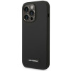 Karl Lagerfeld KLHMP14LSLMP1K Apple iPhone 14 Pro must kõvakate, Silicone Plaque, MagSafe
