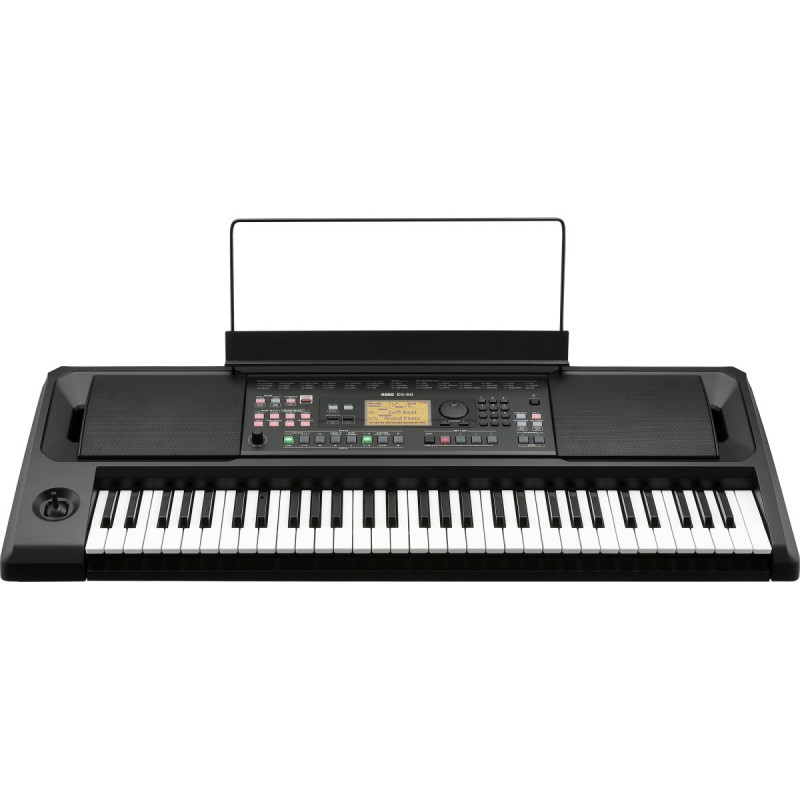 Korg EK-50 elektrooniline klahvpill, digitaalne süntesaator, 61 klahvi, must