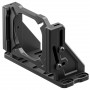 Simucube Wheelbase Mount v2 kinnitus, -24 kuni +20 kraadi kaldenurk, alumiinium, must