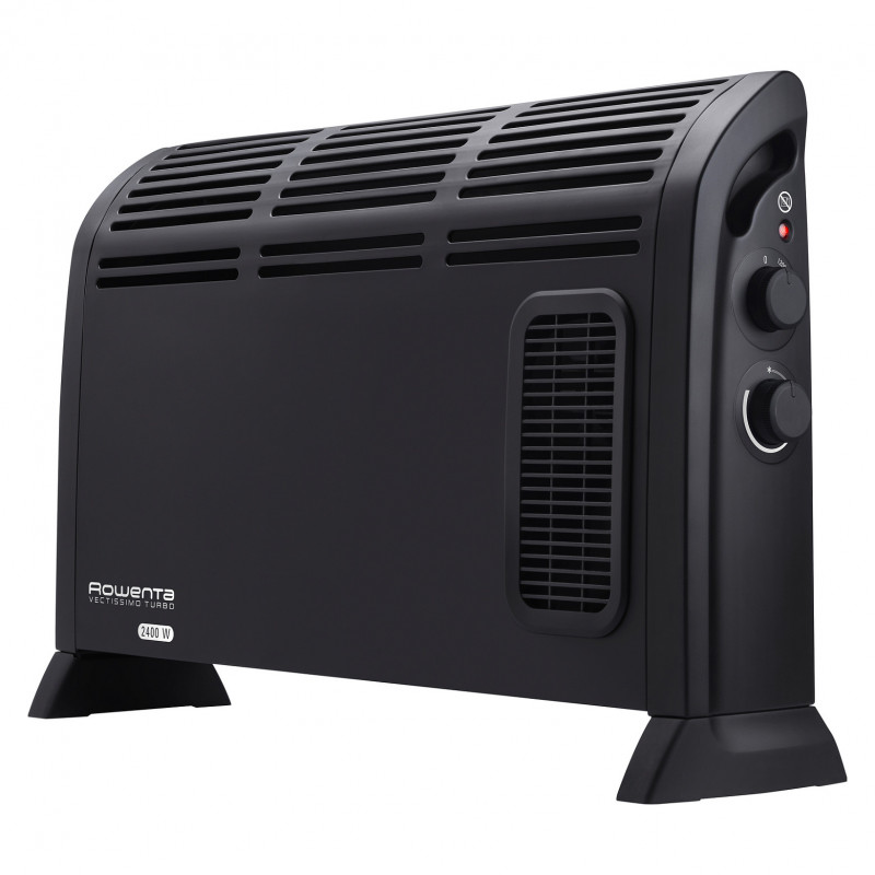 Rowenta Vectissimo Turbo CO3035F1 konvektor-ventilaatorküte, 2400 W, must