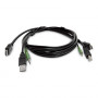 StarTech.com SKHDMMKVM-06-TAA TAA-nõuetele vastav HDMI KVM-kaabel, USB 2.0, 3,5 mm audio, 1,8 m