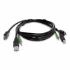StarTech.com SKHDMMKVM-06-TAA TAA-nõuetele vastav HDMI KVM-kaabel, USB 2.0, 3,5 mm audio, 1,8 m