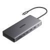 Ugreen Revodok Pro 313 USB-C sülearvuti dokkimisjaam (15978), UGR1851, 100 W, hall