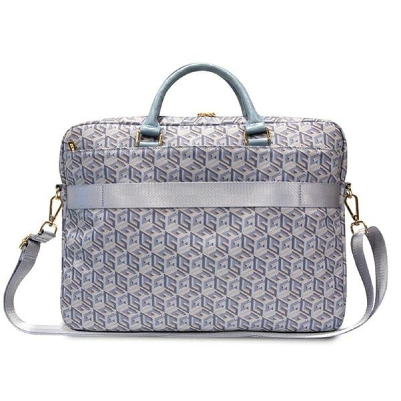 Guess GCube Stripes GUCB15HGCFSEB sülearvutikott, kuni 16", sinine