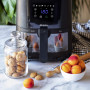 Ariete 00C462600AR0 õhufritüür, 6 l, kleepumiskindel kate, BPA-vaba, digitaalne taimer, LCD-ekraan