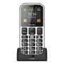 Beafon SL280pro LTE 4G Silver Line suurte klahvidega funktsioontelefon, must-valge