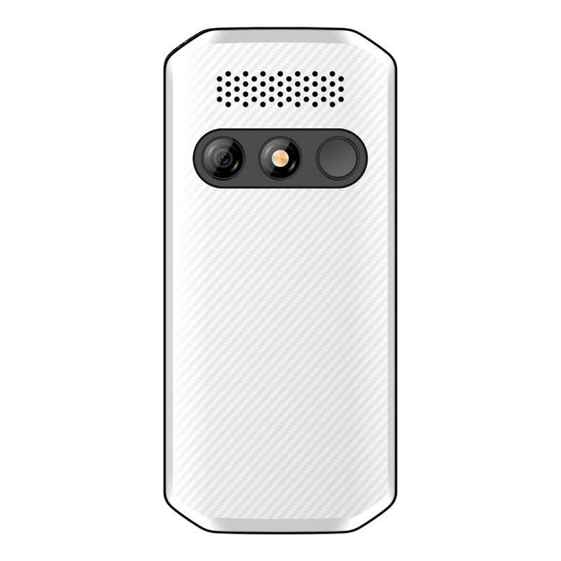 Beafon SL280pro LTE 4G Silver Line suurte klahvidega funktsioontelefon, must-valge
