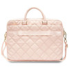 Guess GUCB15ZPSQSSGP 16-tolline sülearvutikott, Quilted 4G, roosa