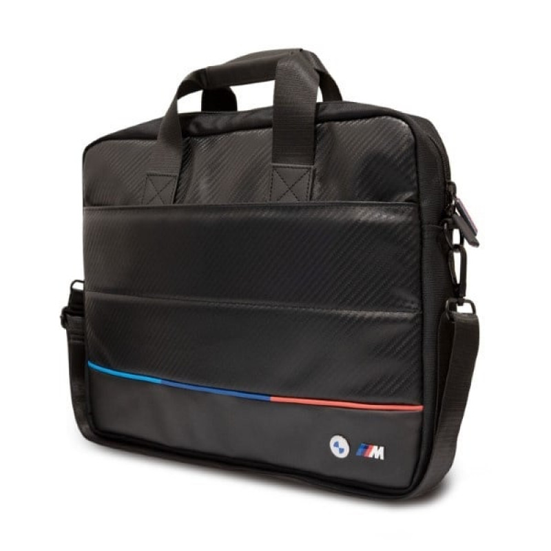 BMW BMCB15PUCARTCBK sülearvutikott kuni 16", Carbon Tricolor, must
