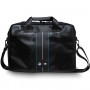BMW BMCB15COMSCAKL sülearvutikott 15", Carbon Blue Stripes, must