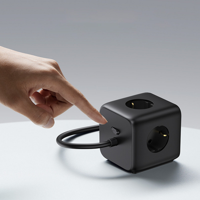 Ugreen CD268 toiteplokk-kuup 65W USB-A/USB-C + 3x AC, must