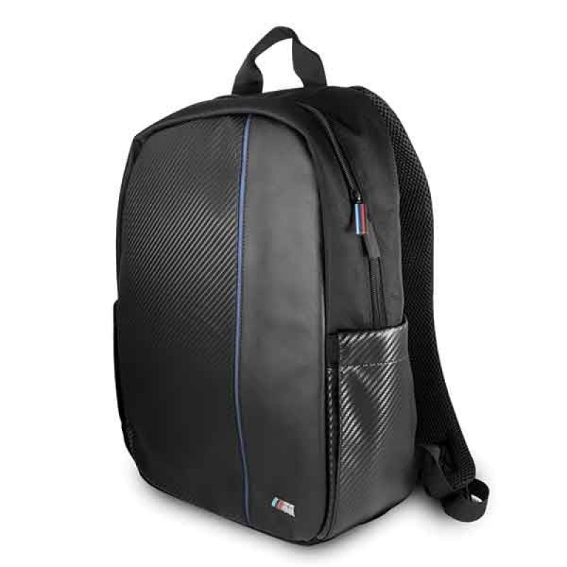 BMW BMBPCO15CAPNBK seljakott, 16", must Carbon Navy Stripe